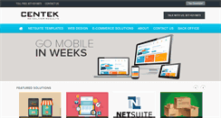Desktop Screenshot of centeksolutions.com